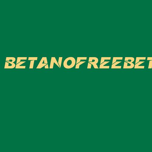 Logo da BETANOFREEBET