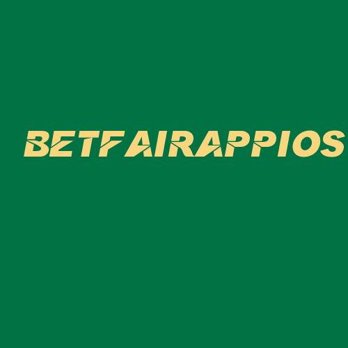 Logo da BETFAIRAPPIOS