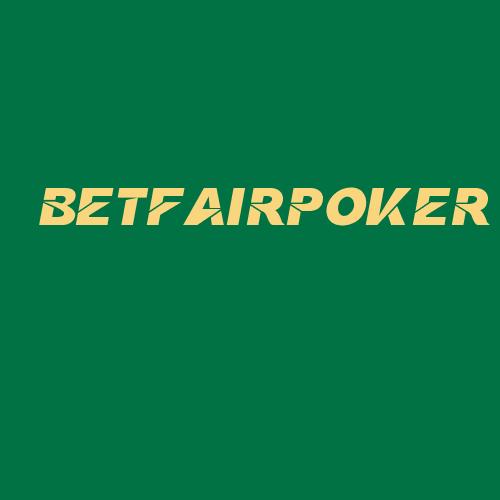 Logo da BETFAIRPOKER